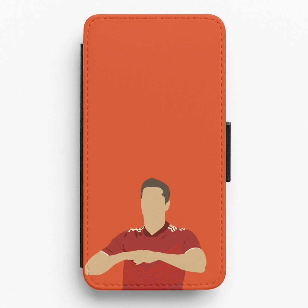 Strong Corners Van Persie - Football Flip / Wallet Phone Case