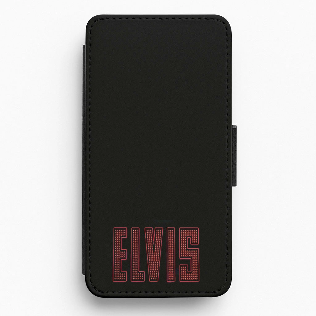 Polished Style Matte Surface Design Vegas Show Flip / Wallet Phone Case