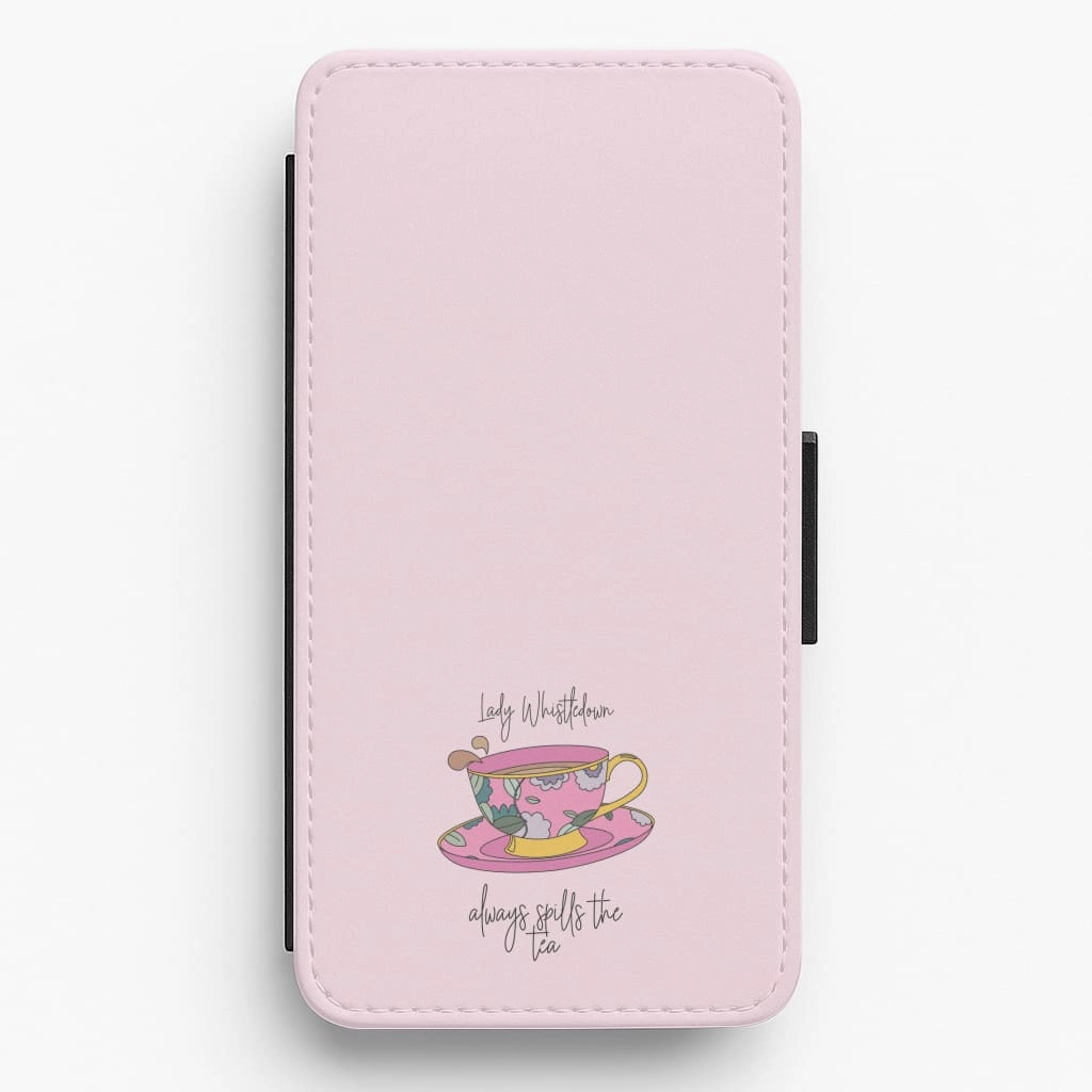 Lady Whistledown Flip / Wallet Phone Case Matte Texture Layer