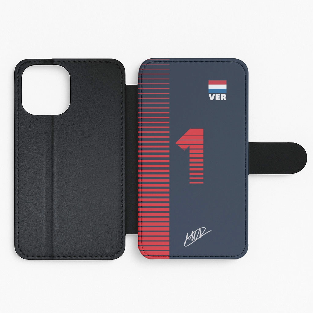 Verstappen - F1 Flip / Wallet Phone Case Subtle Touch