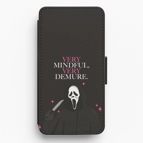 Minimal Touch Very Mindful, Very Demure Flip / Wallet Phone Case