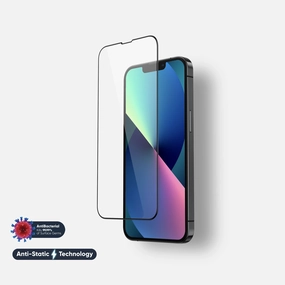 Screen Armor Pro Max Plus NanoArmour for iPhone 13 mini Screen Protector Antimicrobial Anti-Dust Edge-to-Edge Blue Light Blocker