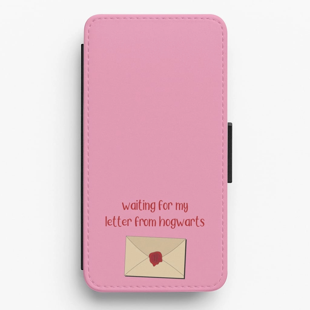 Waiting For My Letter Flip / Wallet Phone Case Tough Grip Premium Feel Layer
