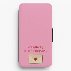 Waiting For My Letter Flip / Wallet Phone Case Tough Grip Premium Feel Layer