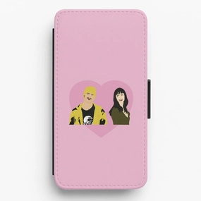 Walter And Jesse Flip / Wallet Phone Case Stylish Aesthetic Durable Shell