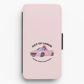 We're Going Haunting  Flip / Wallet Phone Case Universal Fit Durable Surface Design