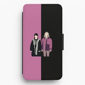 Wednesday And Wednesday Flip / Wallet Phone Case Stylish Aesthetic Shock Absorbing
