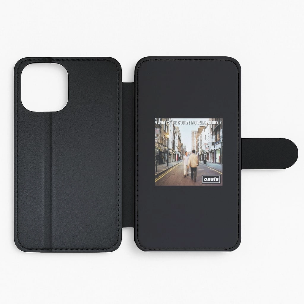 What's The Story Flip / Wallet Phone Case Trendy Design Compact Structure