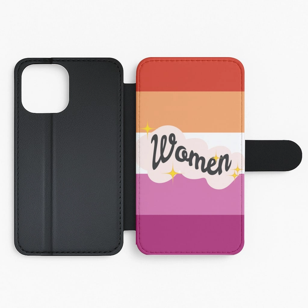 Simple Style Women - Pride Flip / Wallet Phone Case