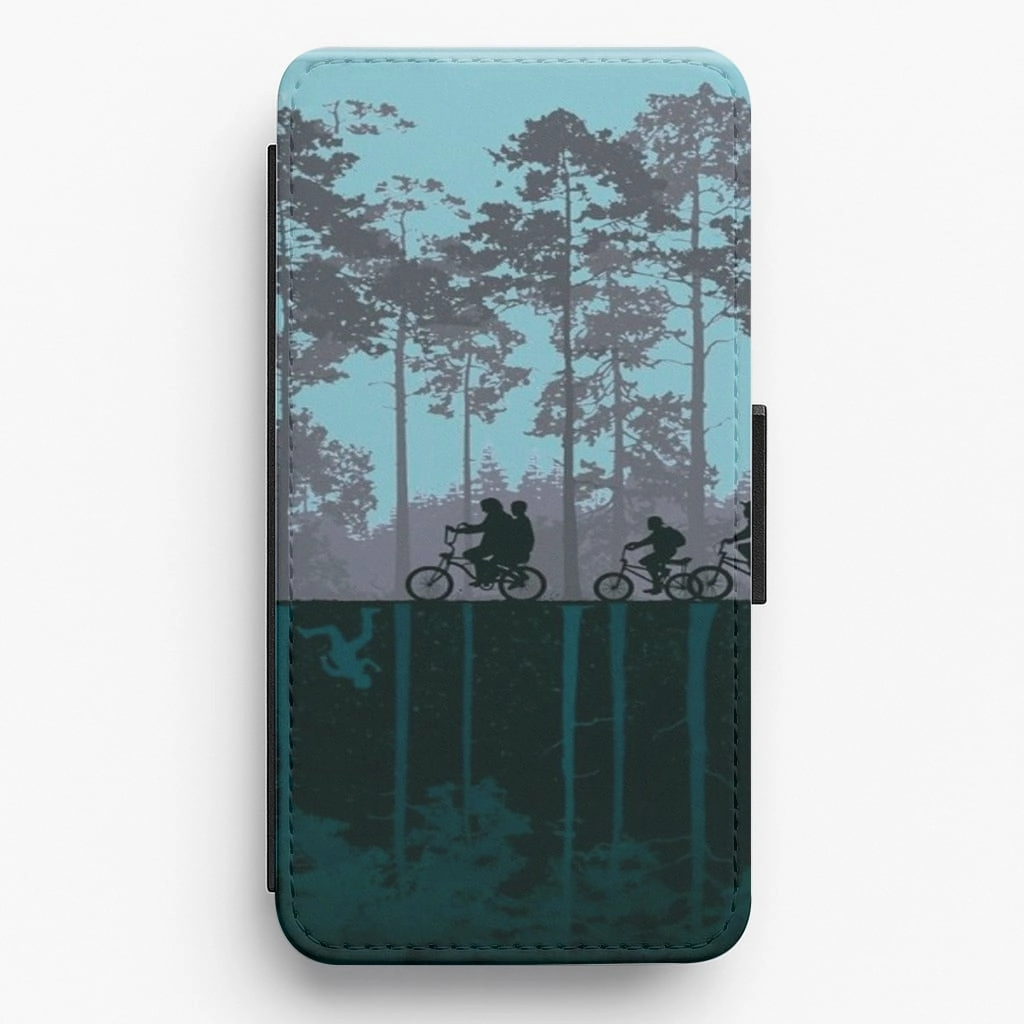 Professional Style World of Upside Down - Stranger Things Flip Wallet Phone Case