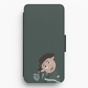 Flexible Surface Texture Wybie Lovat Flip / Wallet Phone Case