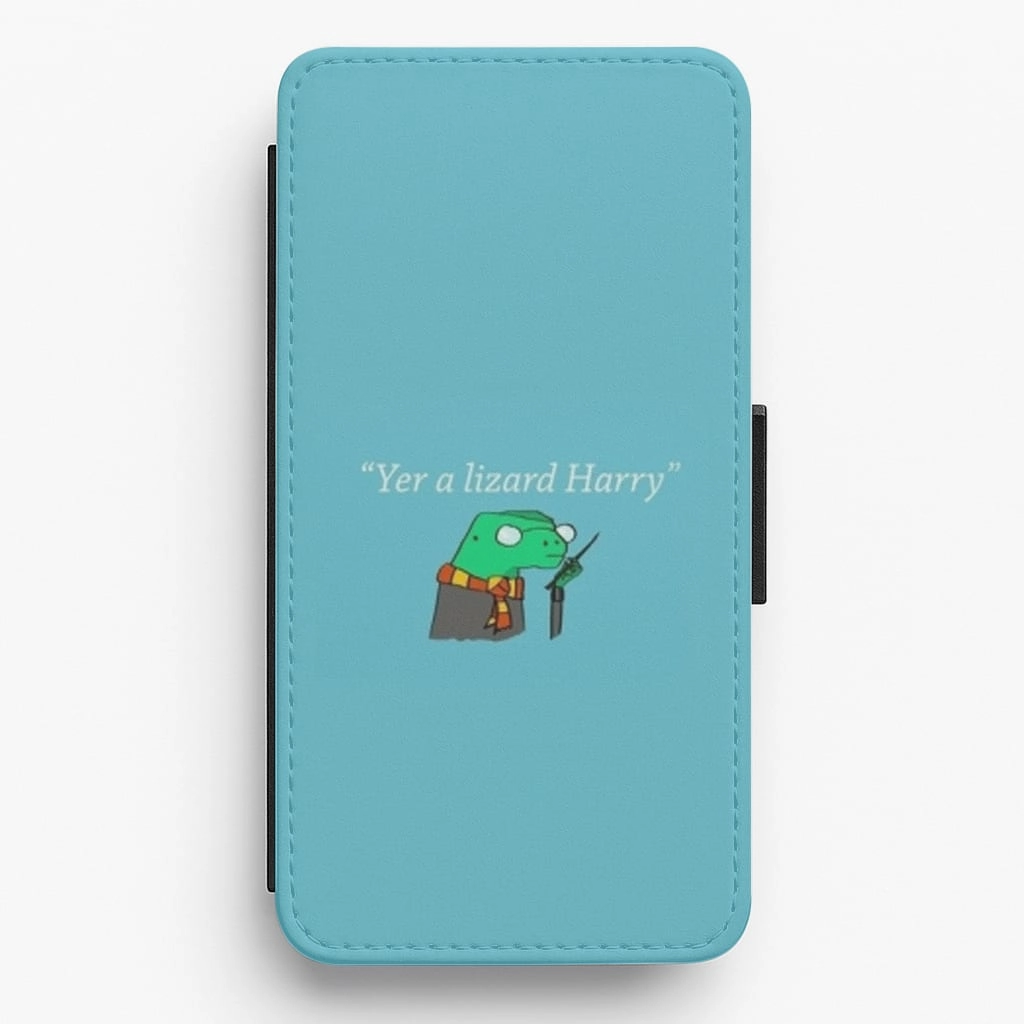 Yer A Wizard Harry Flip / Wallet Phone Case Durable Edge Soft Edge Detail