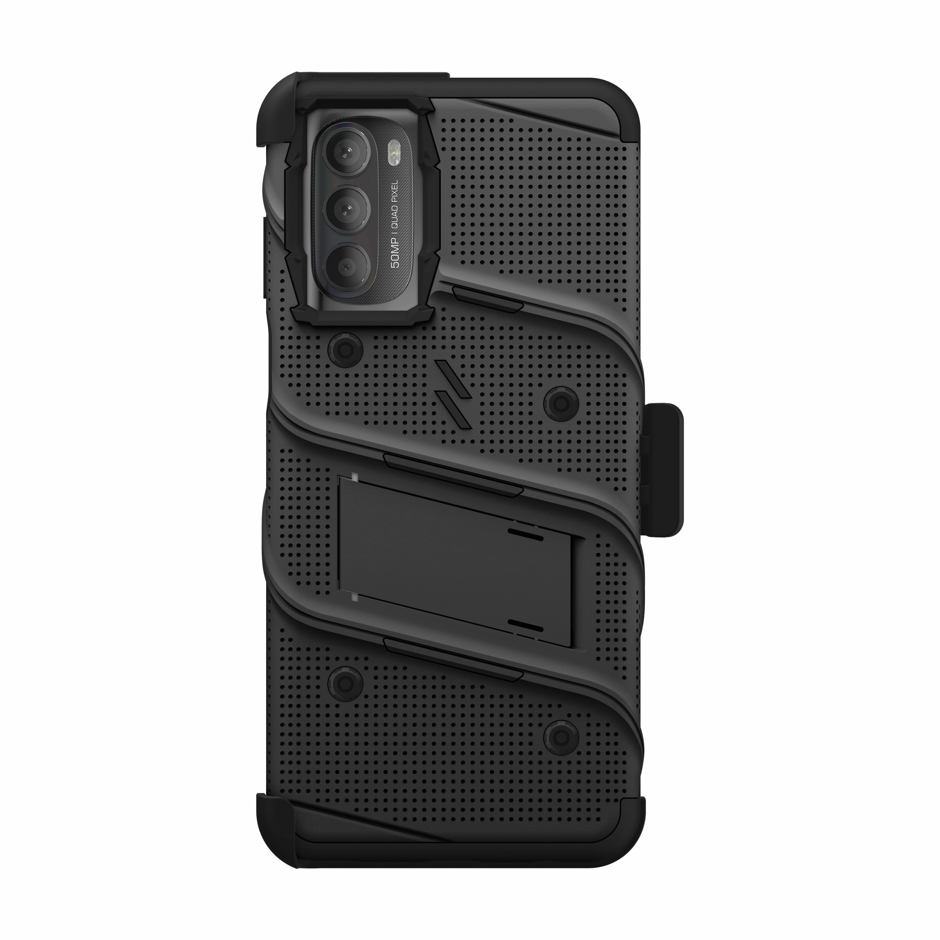 ZIZO BOLT Bundle moto g STYLUS 2022 Case Stylish Layer Texture Smooth Outline