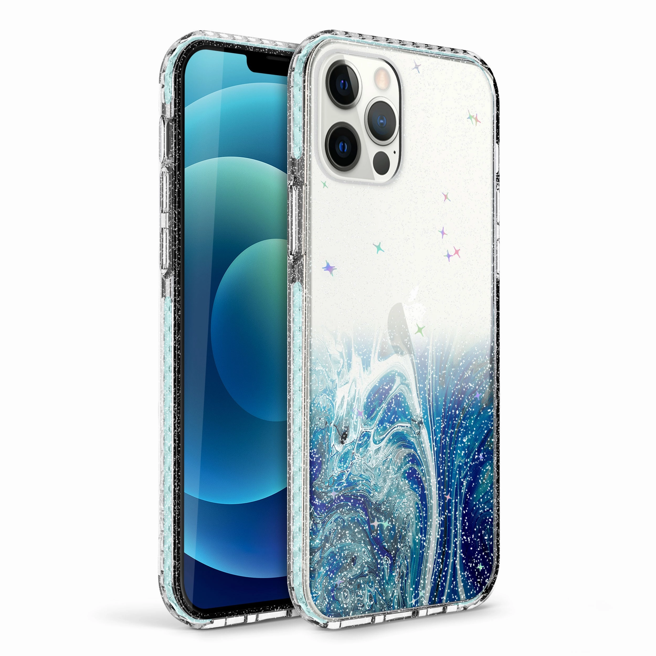 ZIZO DIVINE Series iPhone 12 / iPhone 12 Pro Case - Arctic Comfort Finish Layer Drop Shield
