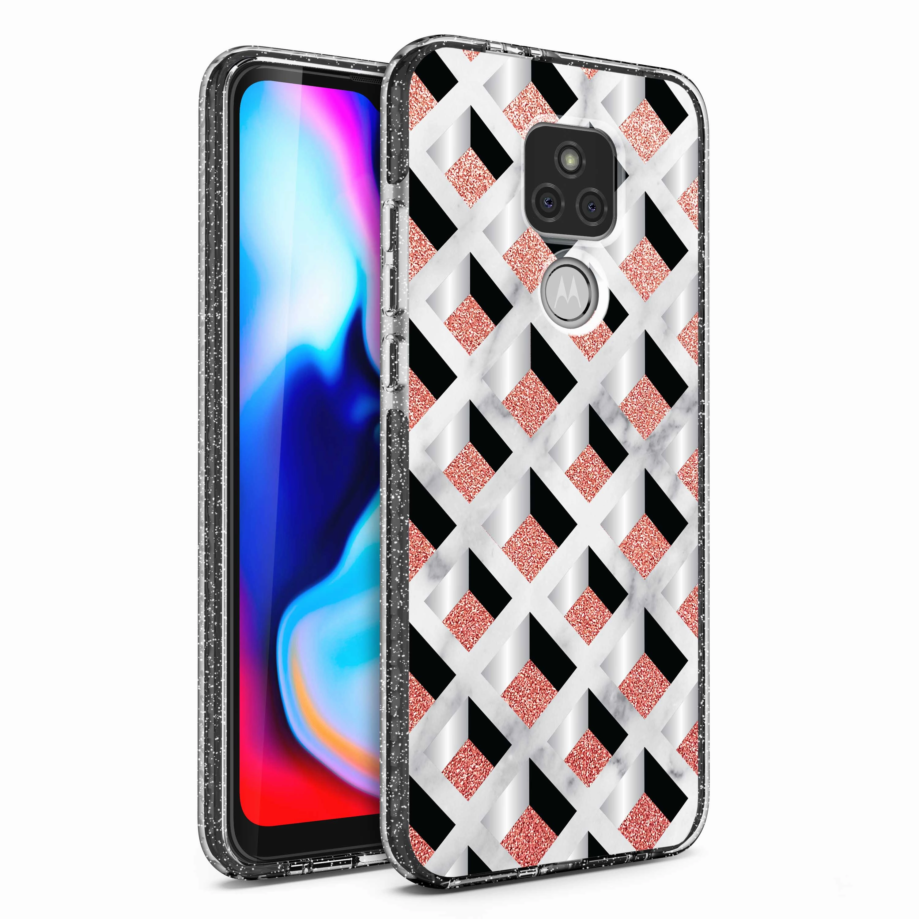 ZIZO DIVINE Series Moto G Play (2021) Case - Geo Grip Safe Matte Touch