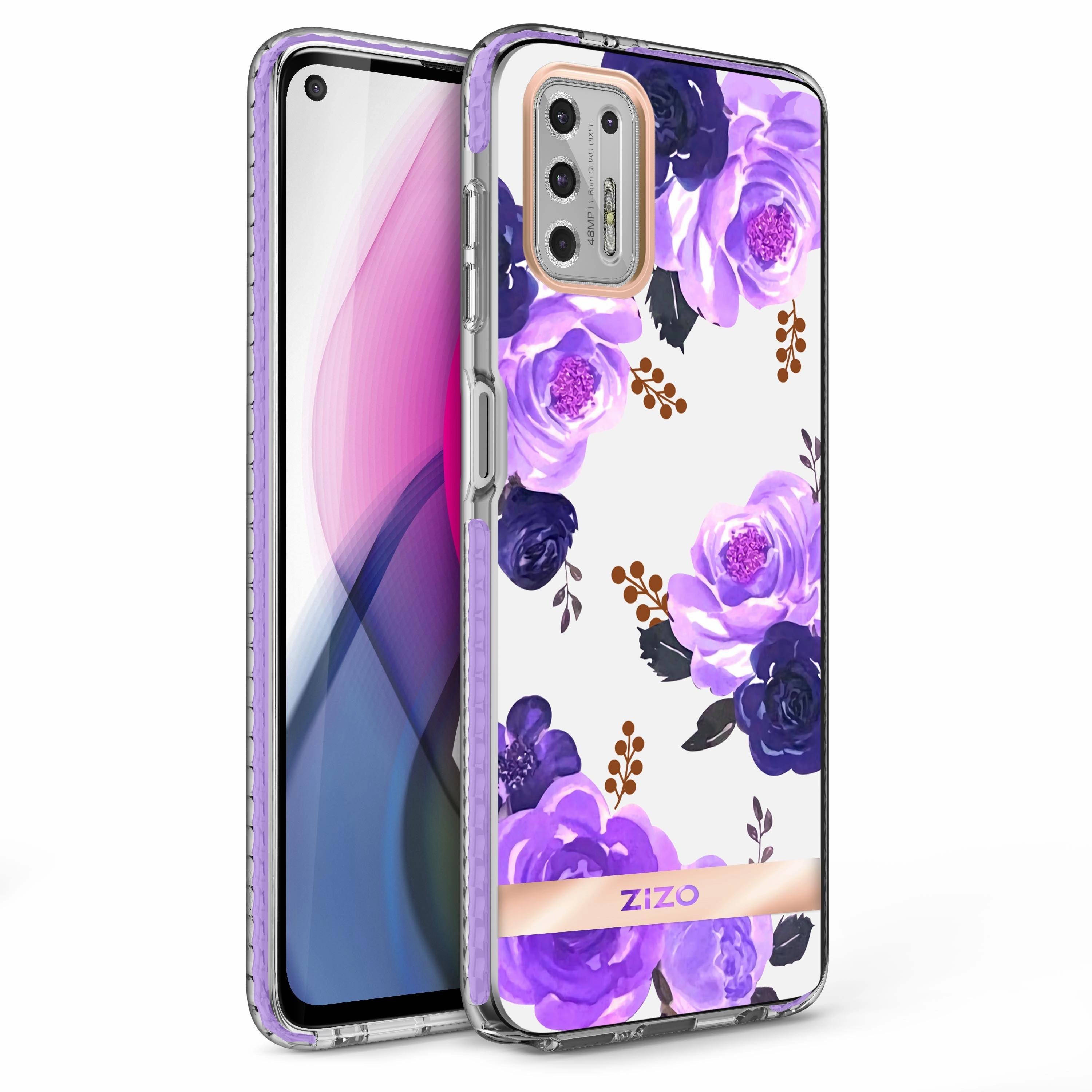 ZIZO DIVINE Series Moto G Stylus (2021) Case - Nightshade Vibrant Colors