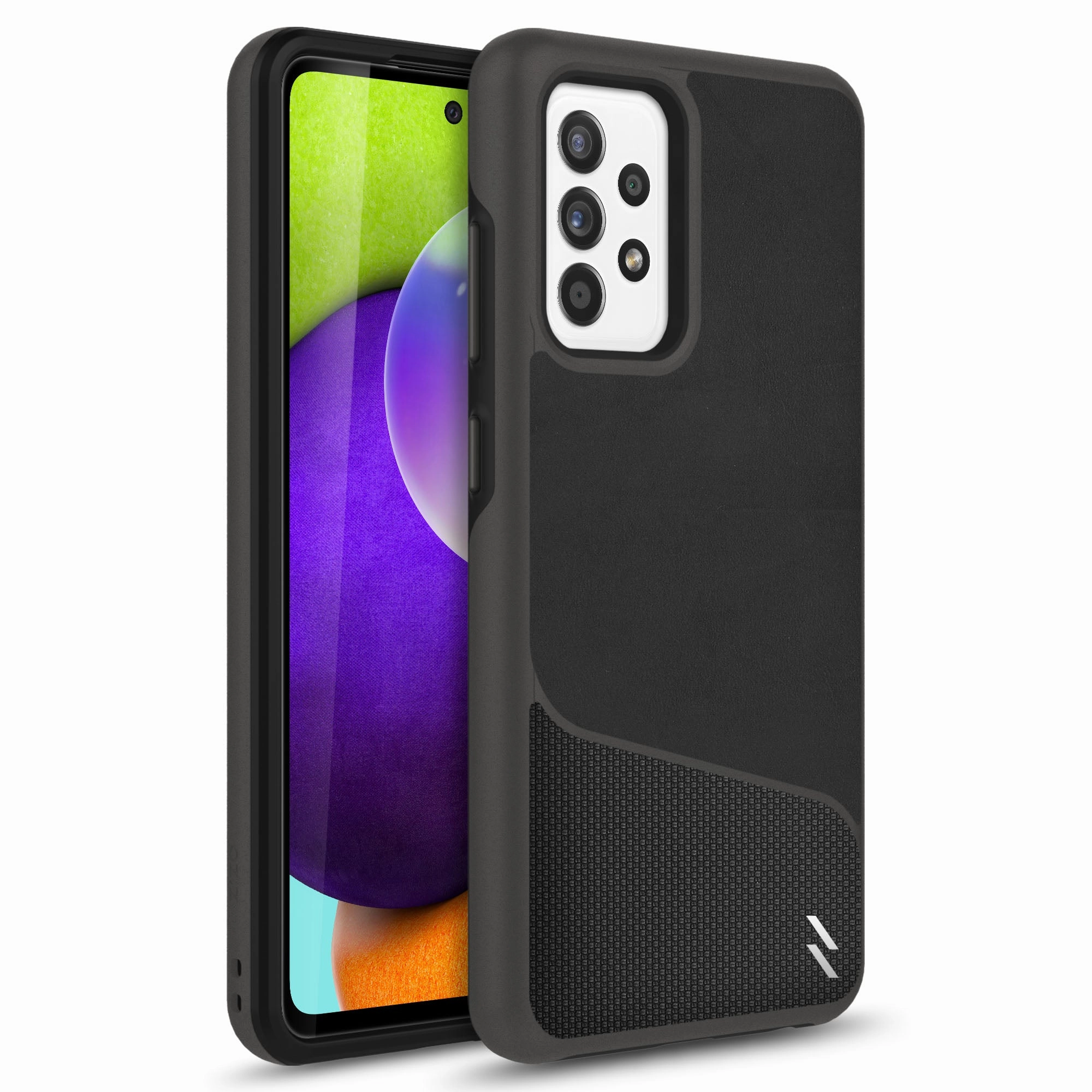 ZIZO DIVISION Series Galaxy A52 5G Case - Nylon Black Durable Material Elegant Look