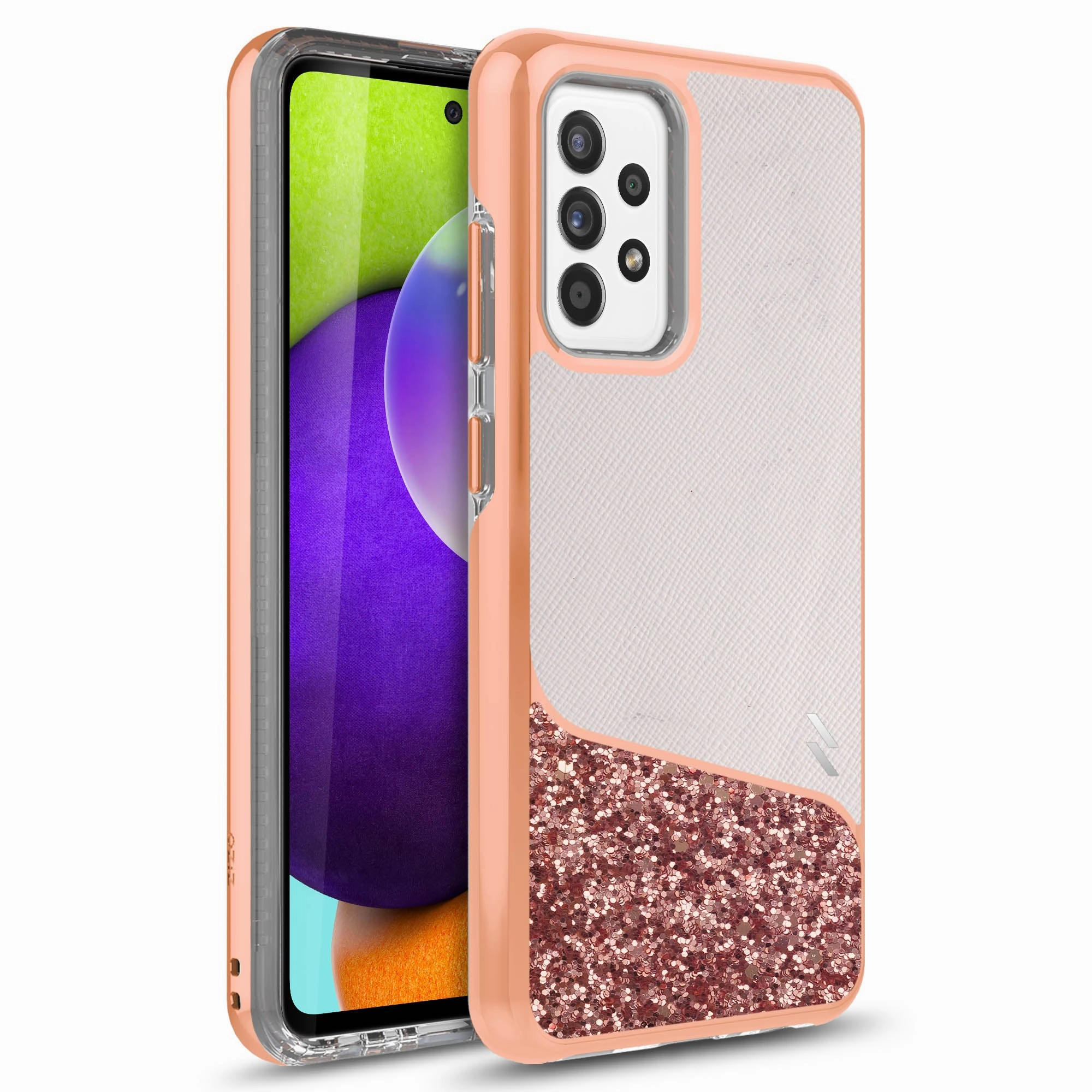 Transparent Look Minimal Pattern Texture ZIZO DIVISION Series Galaxy A52 5G Case - Wanderlust