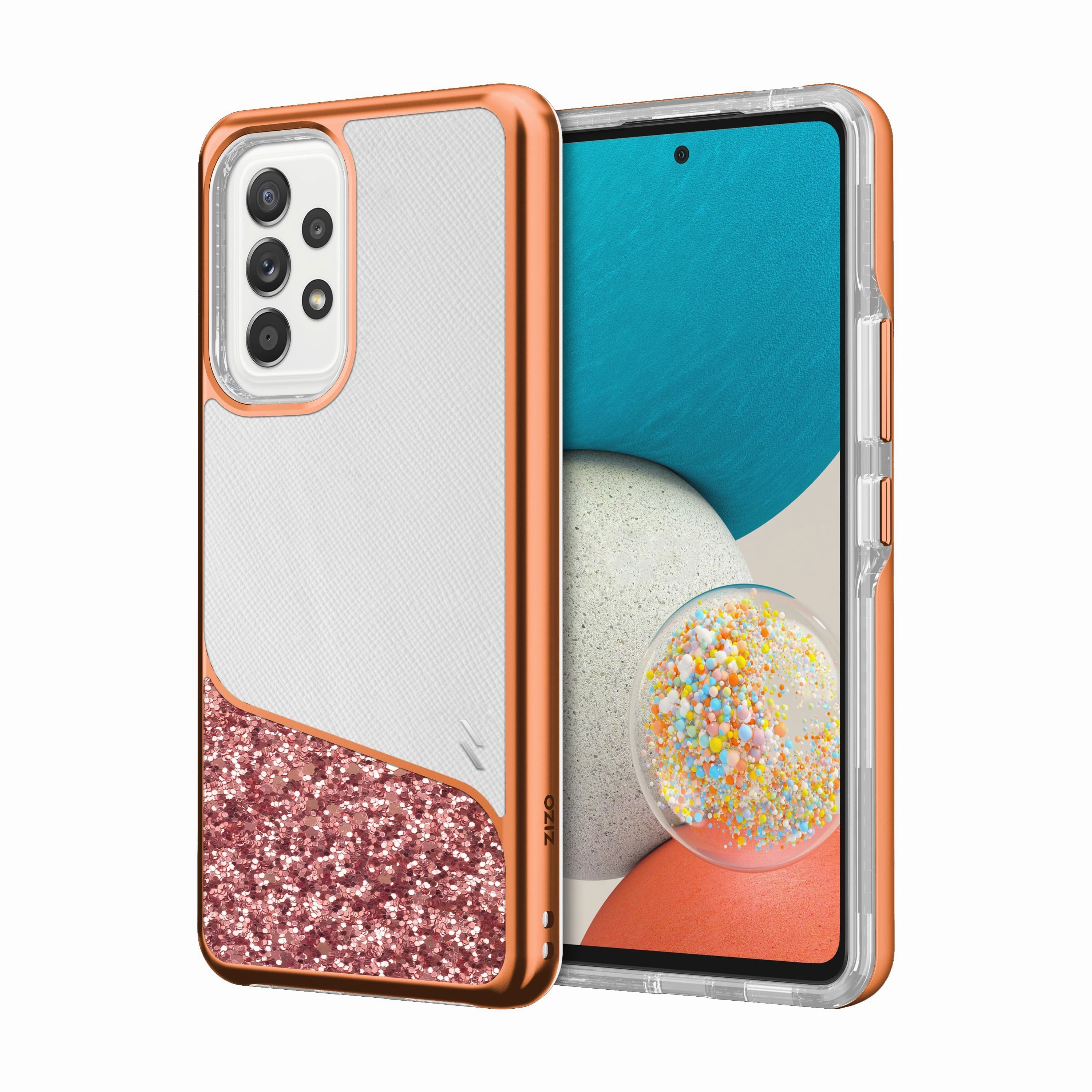 ZIZO DIVISION Series Galaxy A53 5G Case - Wanderlust Vivid Coloration Smooth Outline