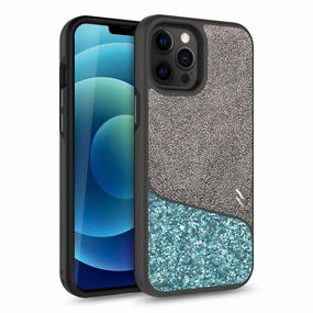 Durable Surface Stylish Layer Texture ZIZO DIVISION Series iPhone 12 / iPhone 12 Pro Case - Mint