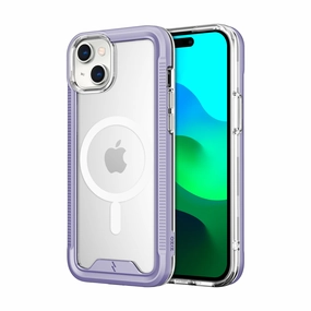 ZIZO ION Series with Magsafe iPhone 15 Plus Case - Purple Hand Feel Protective Build