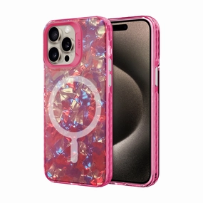 ZIZO JEWEL Series iPhone 15 Pro Max MagSafe Case - Blossom Trendy Texture