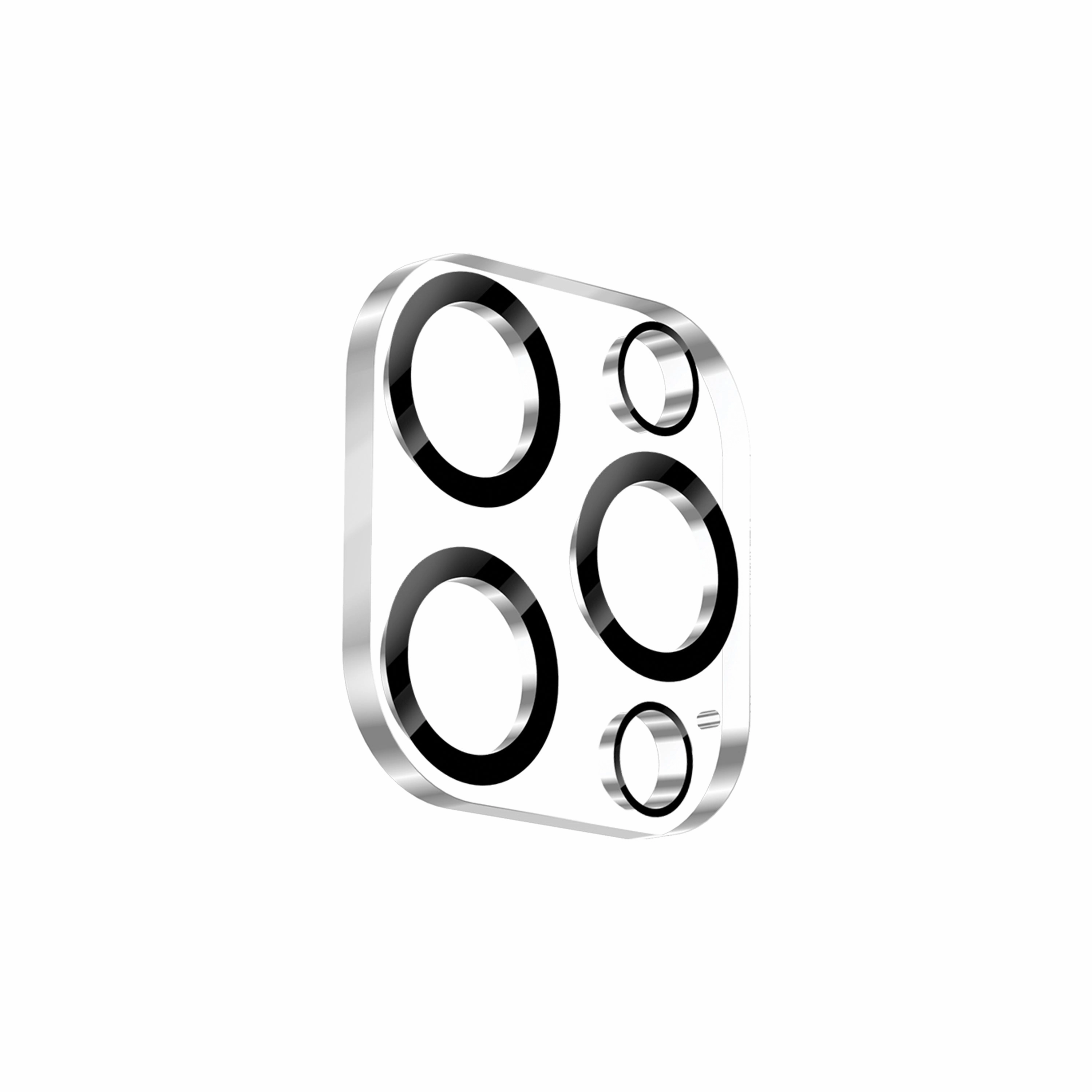 Unique Texture ZIZO LensTek iPhone 15 Plus Camera Lens Protector (2 Pack) - Black