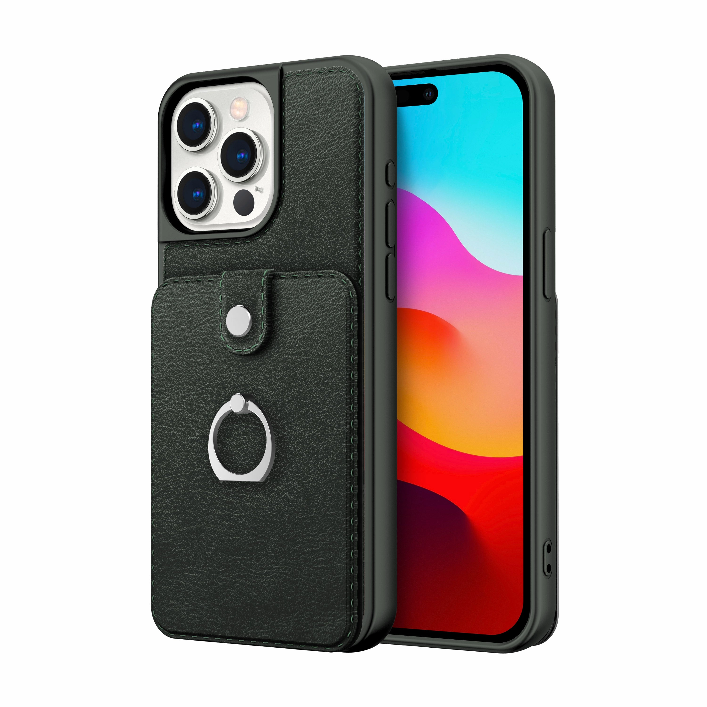 ZIZO Nebula Series iPhone 15 Pro Max Case - Forest Green Classic Touch