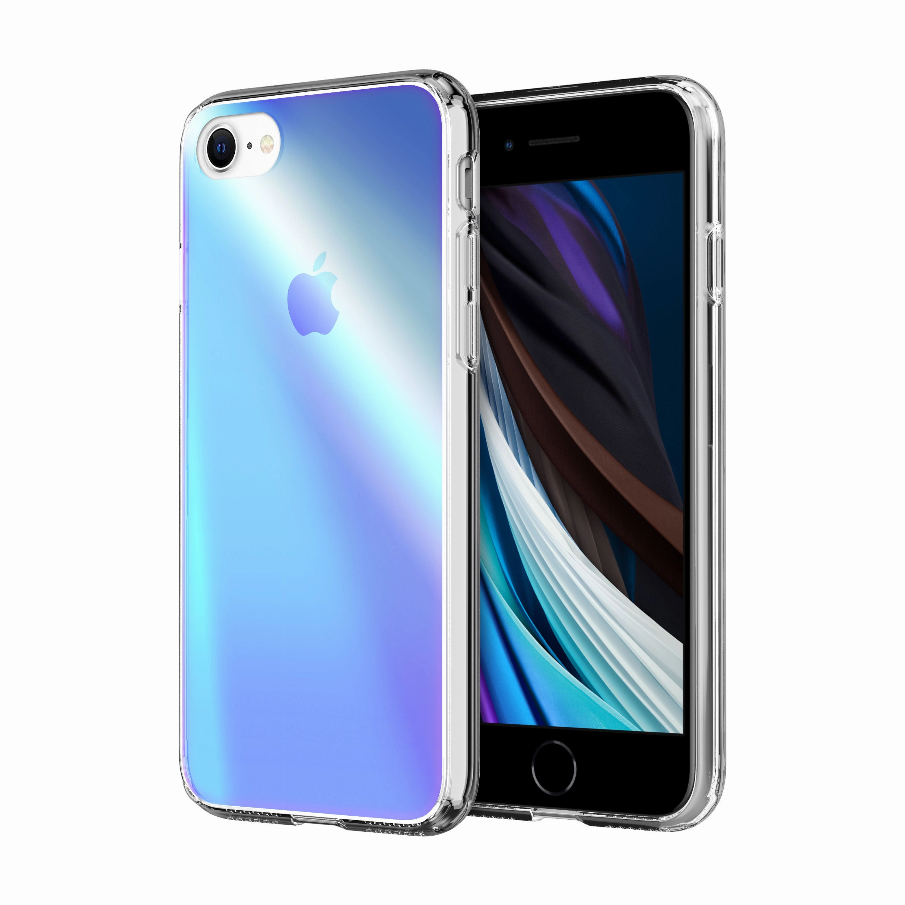 ZIZO REFINE Series Case for iPhone SE (3rd and 2nd gen)/8/7 - Holographic Comfort Edge Layer