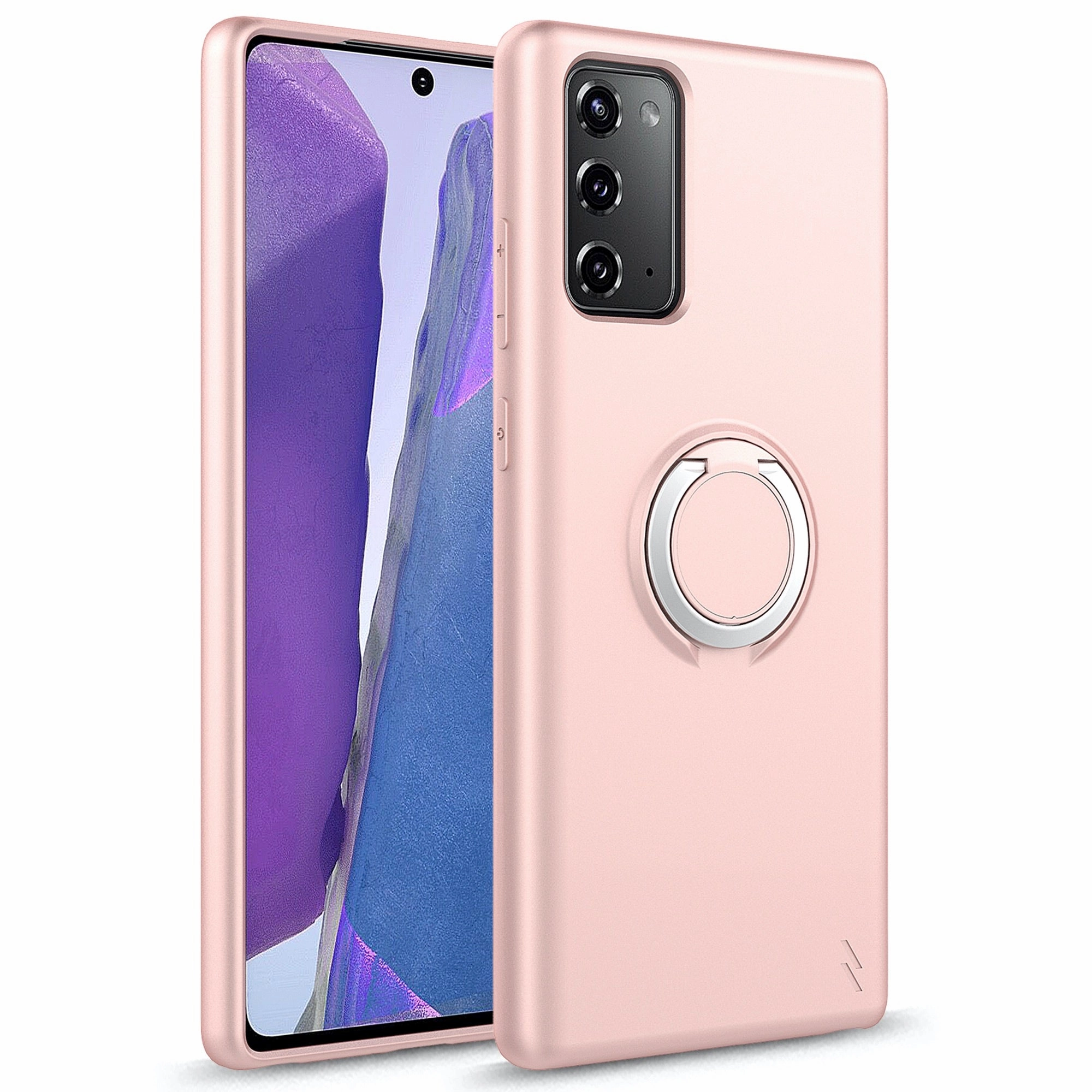 Smooth Pattern Finish ZIZO REVOLVE Series Galaxy Note 20 Case - Rose Quartz