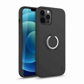 Gradient Design Modern Accessory ZIZO REVOLVE Series iPhone 12 / iPhone 12 Pro Case - Magnetic Black