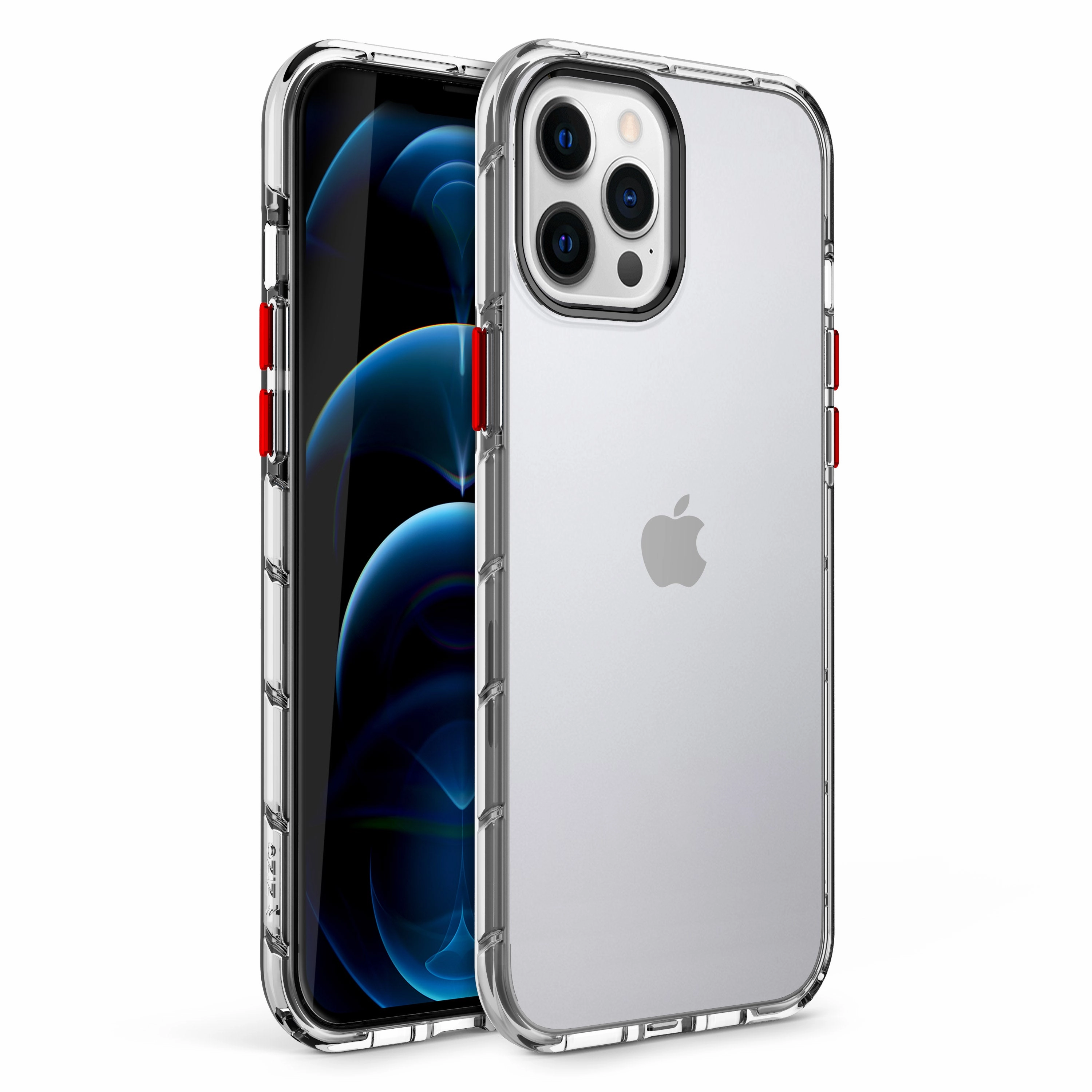 ZIZO SURGE Series iPhone 12 Pro Max Case - Clear custom design Durable Edge Finish