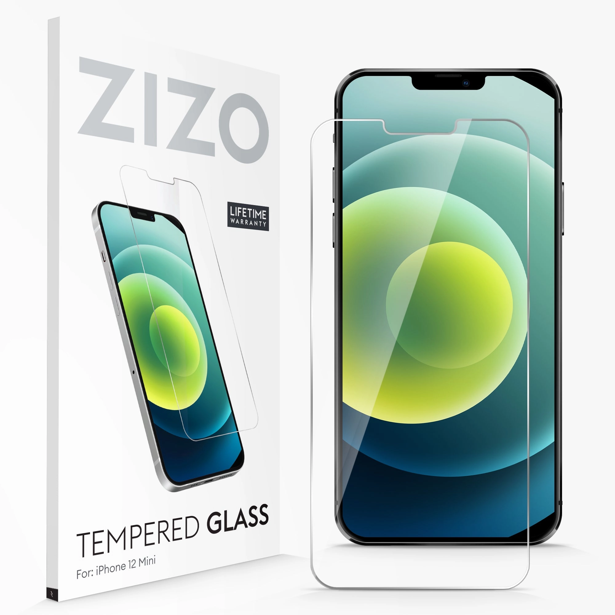 Casual Wear ZIZO TEMPERED GLASS Screen Protector for iPhone 12 Mini
