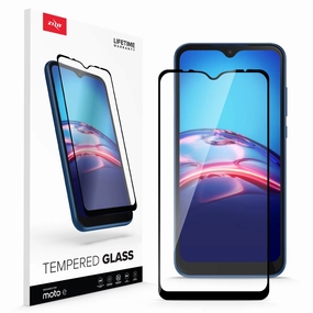 Hybrid Grip Finish ZIZO TEMPERED GLASS Screen Protector for Moto E (2020)