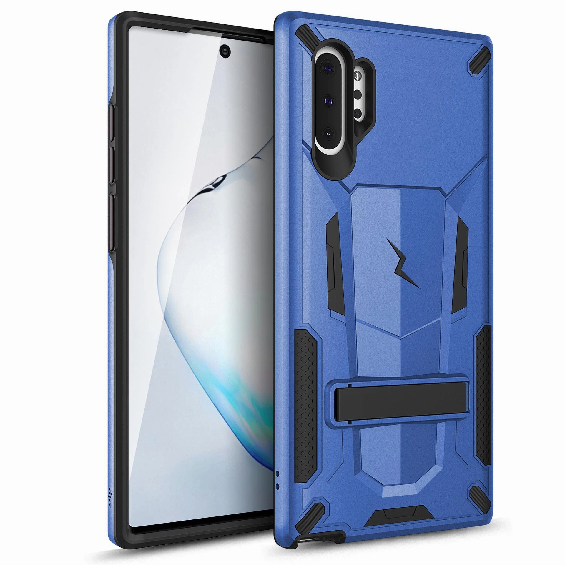 Luxury Texture Durable Edge ZIZO TRANSFORM Samsung Galaxy Note 10  Case (Blue/Black)