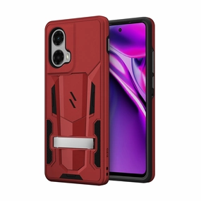 ZIZO TRANSFORM Series moto edge 5G (2024) Case - Red Slim Feel